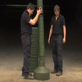 Montage de la cheminée Polycool