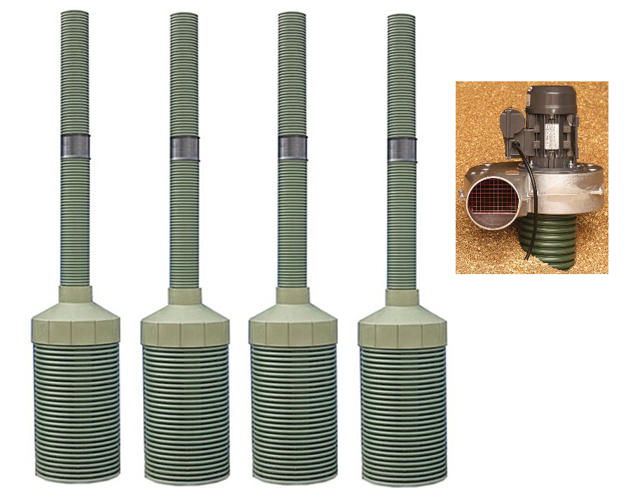 Pack 4 Polycool + 1 PV250